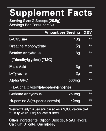 Pre-workout - Essence of Hormes